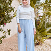 Easy-Fit Pants - Baby Blue