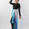 Printed Cover-Up - Turquoise, Pink & Blue