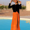 Plain Cover-Up - Orange