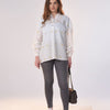 Bloomy blouse - Off White - Yellow