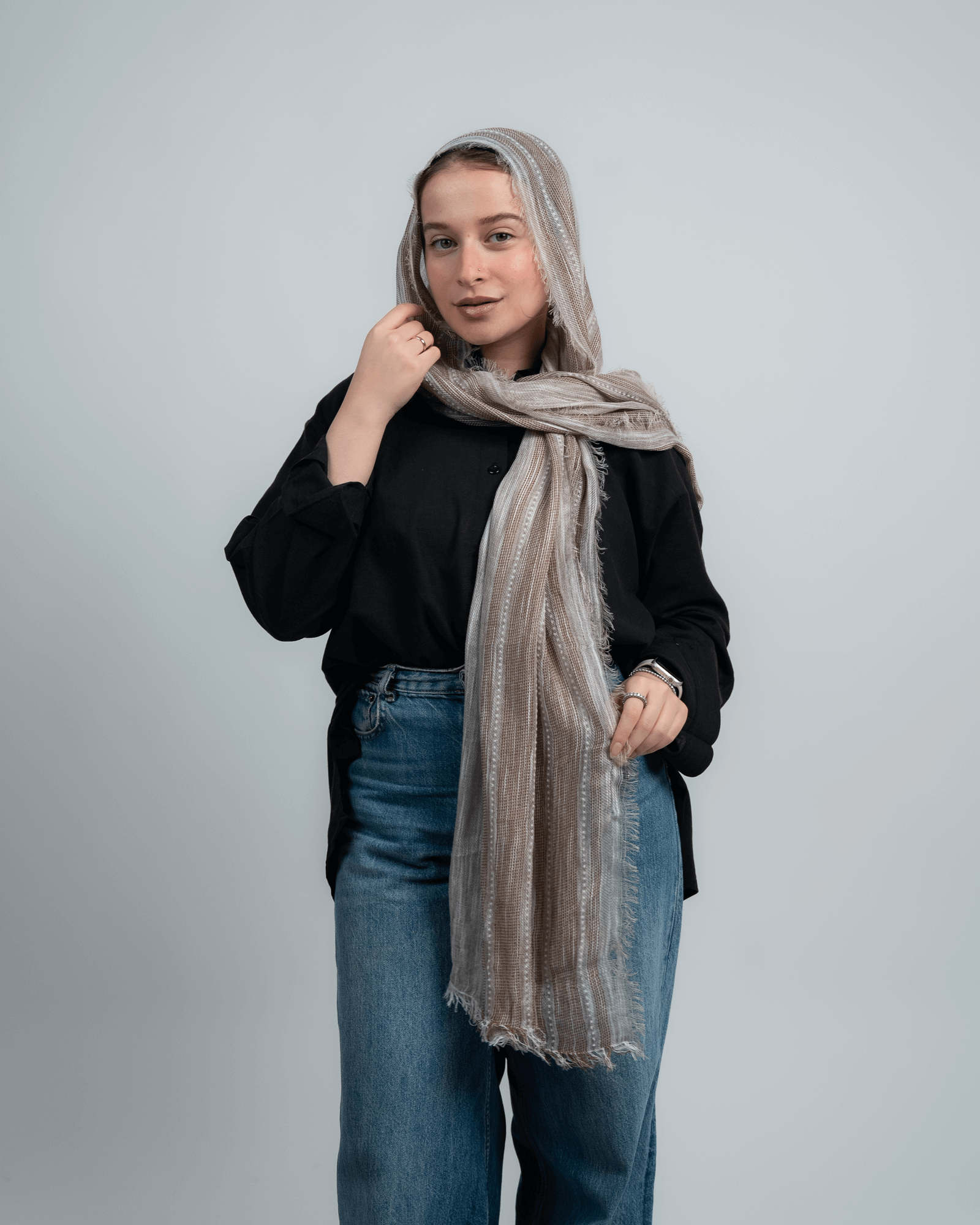Tie Shop | Edgy Scarf | Elegant & Modern Hijab