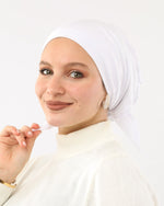 Tie Shop | No Thread Bonnet With Ribbon بونية قطن - بونية تحت الايشارب - بونية تحت الطرحة -بونية - باندانا قطن - باندنا تحت الايشارب - باندنا تحت الطرحة - باندنا