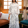 Flora dress - Off White - Dark Gray