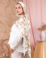 Tie Shop | Printed Satin Scarf طرحة ستان - ايشارب ستان
