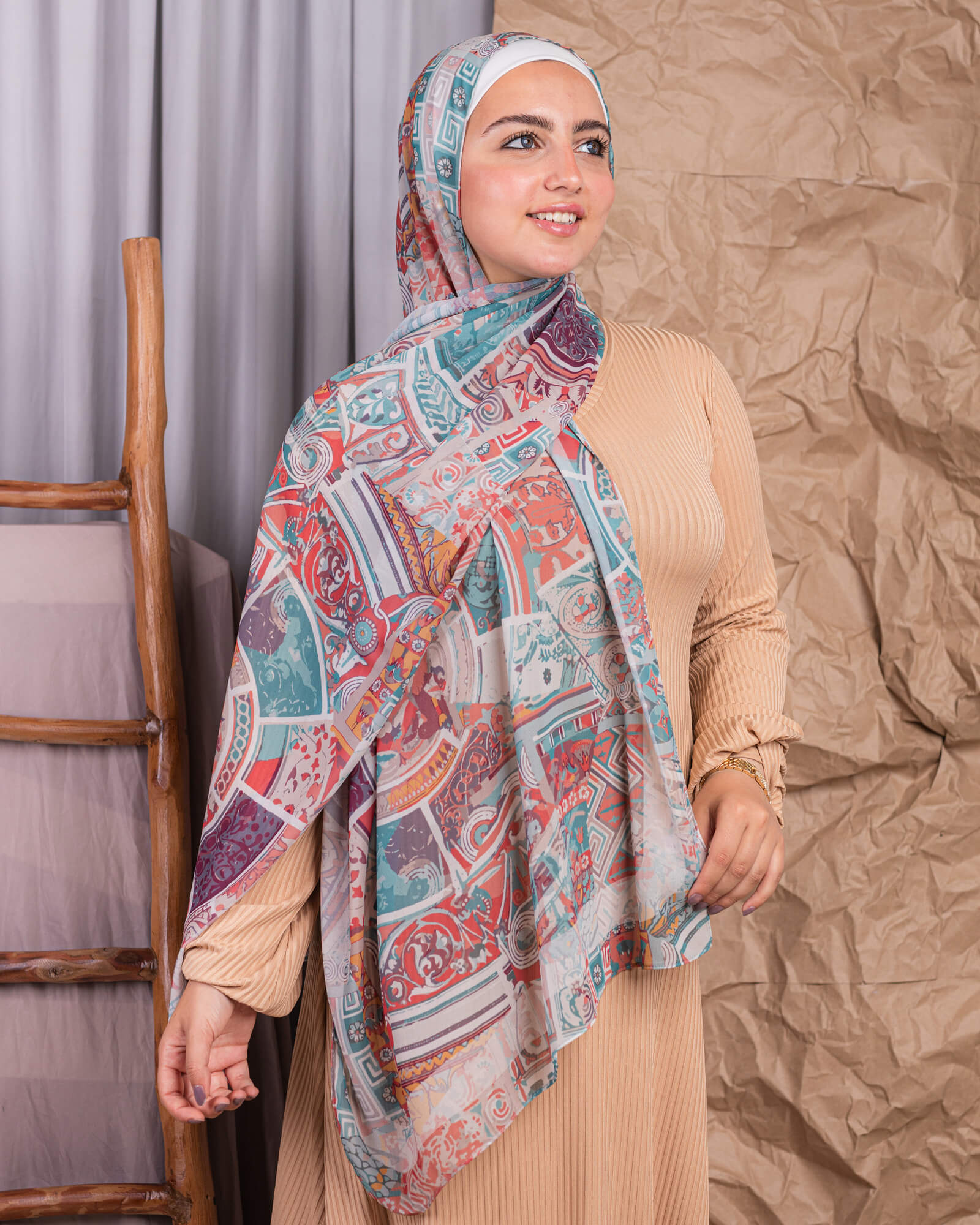 Tie Shop | Chi-Chi Chiffon Scarf | طرحه شيفون| حجاب شيفون