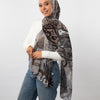 Chi-Chi CHiffon - Brown - Grey