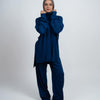 Flared set - Dark Petrol Blue