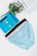 Tie Shop | Lace Dots Bikini Panties | women's underwear | pack of 3.