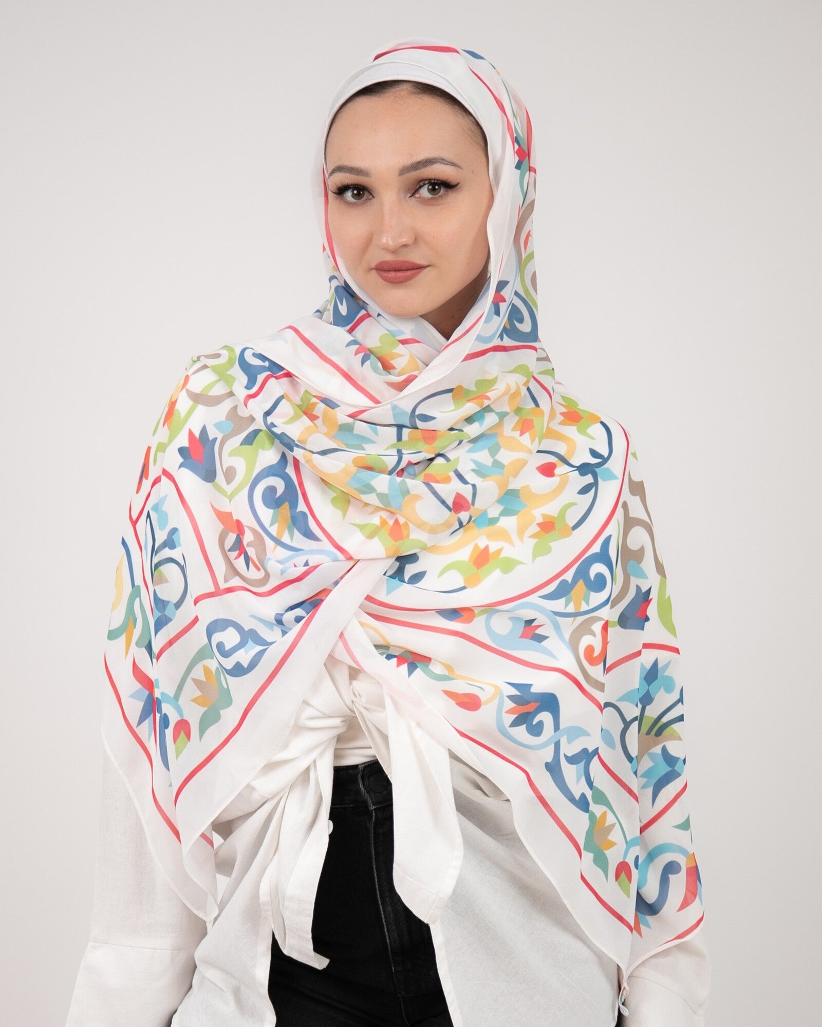 Tie Shop | Chi-Chi Chiffon Scarf | طرحه شيفون| حجاب شيفون