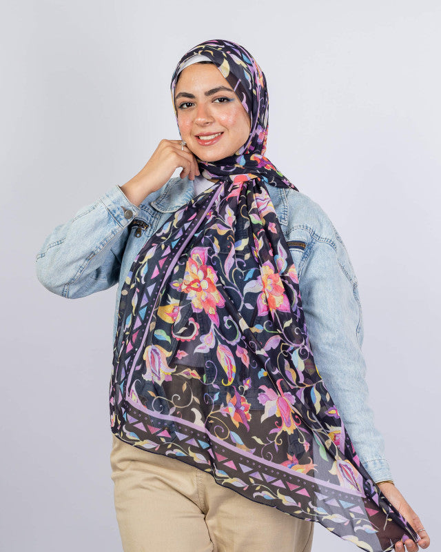 Tie Shop | Indian Batik طرحة ستان - ايشارب ستان