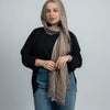Edgy Scarf - Mink Beige