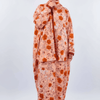 Printed Viscose Isdal - Orange