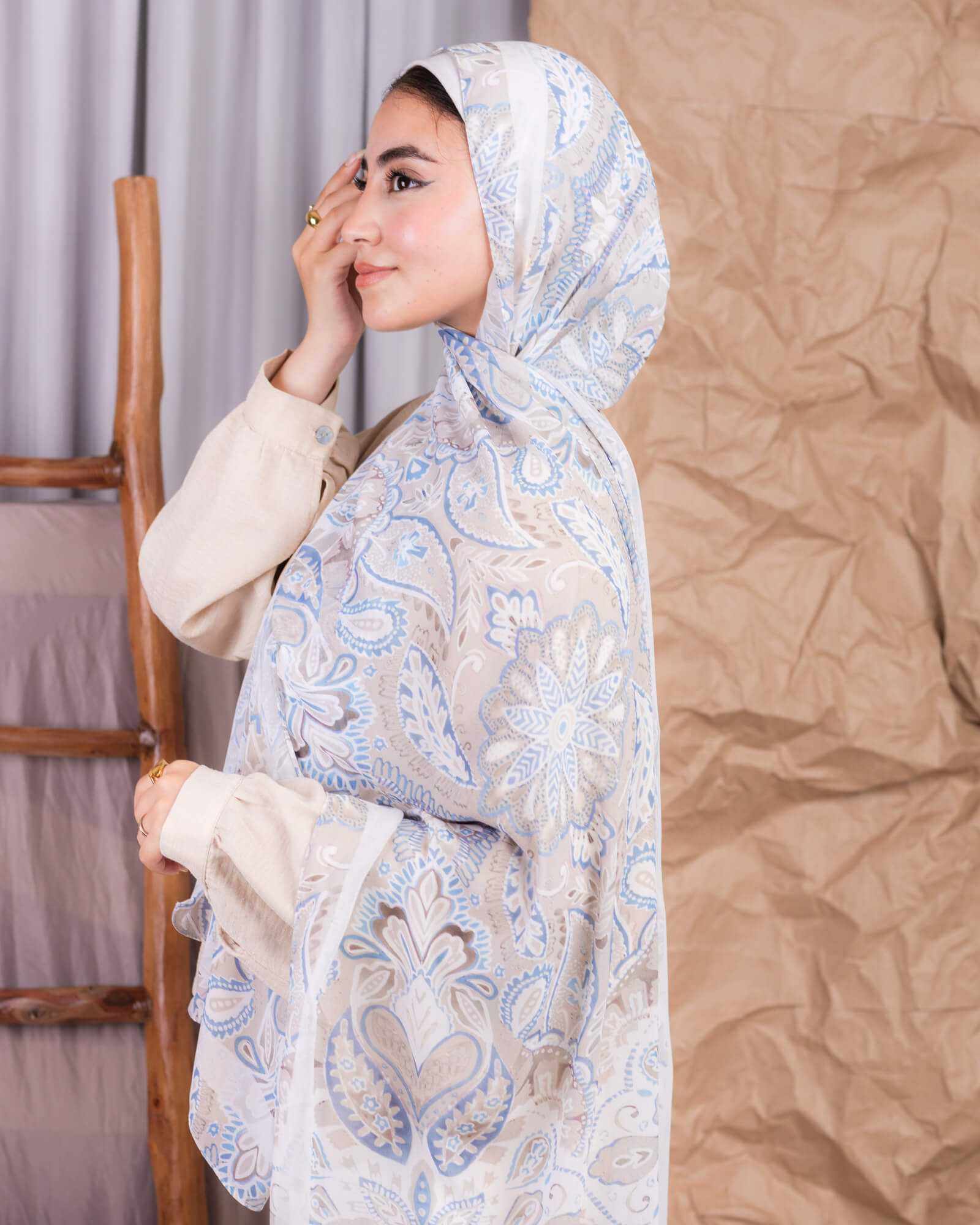 Tie Shop | Chi-Chi Chiffon Scarf | طرحه شيفون| حجاب شيفون