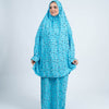 Printed Viscose Isdal Two Pieces - Turquoise Print