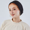 Knotted Cotton Turban - Black