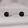 Dumbbell Pin - Glossy Black