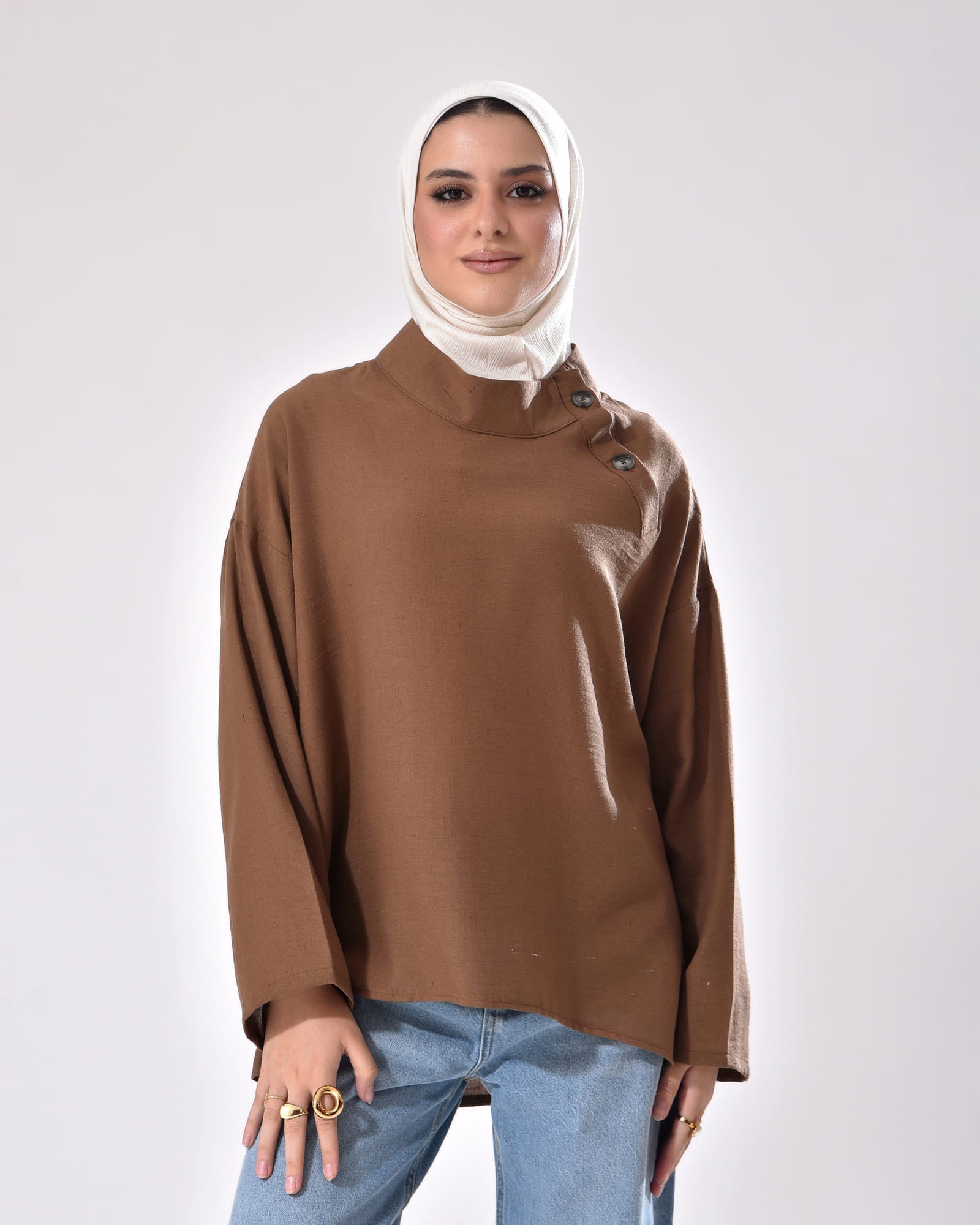 Tie Shop | Modest Wear | Button Style Shirt | Mini Shirt