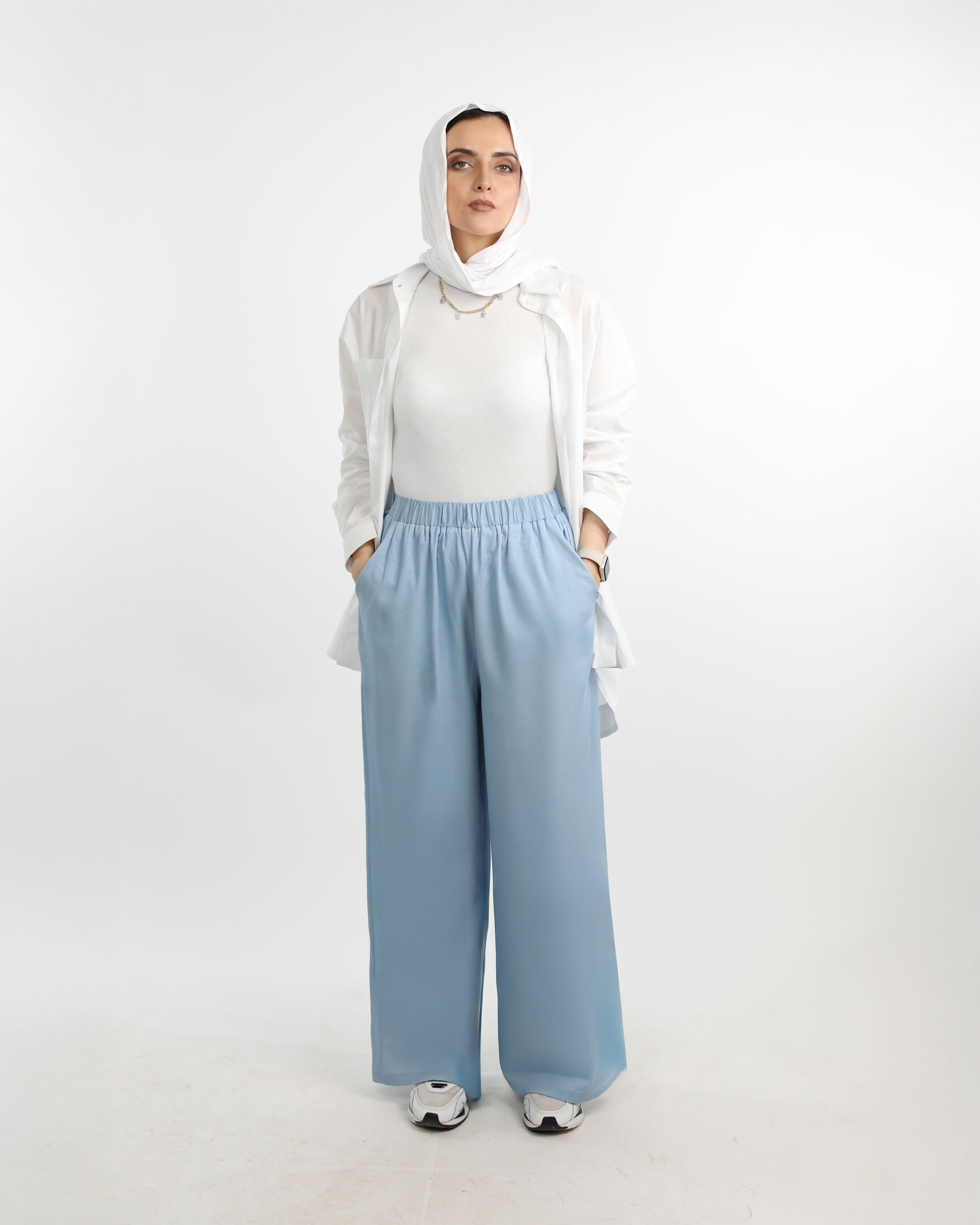 Tie Shop | Flowy Denim Pants