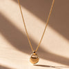 Cutout Gold Necklace - Gold