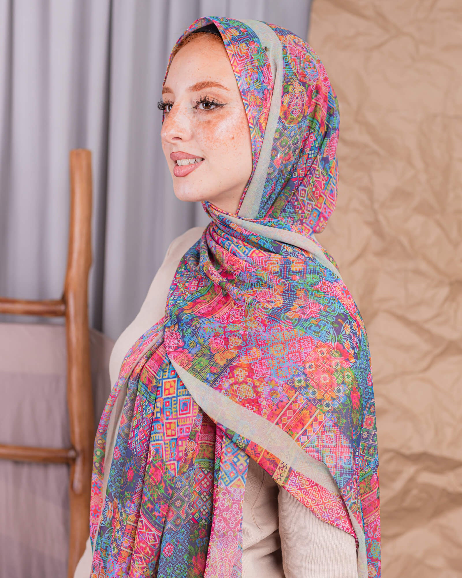 Tie Shop |Chi Chi Chiffon	طرحة شيفون - ايشارب شيفون