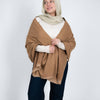 Snowy Shawl - Camel