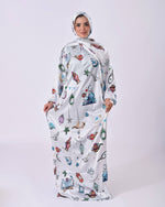 Tie Shop | Printed Satin Isdal
