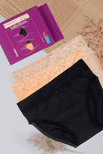 Tie Shop | Satin Bikini Panties | women underwear | Pack of 3