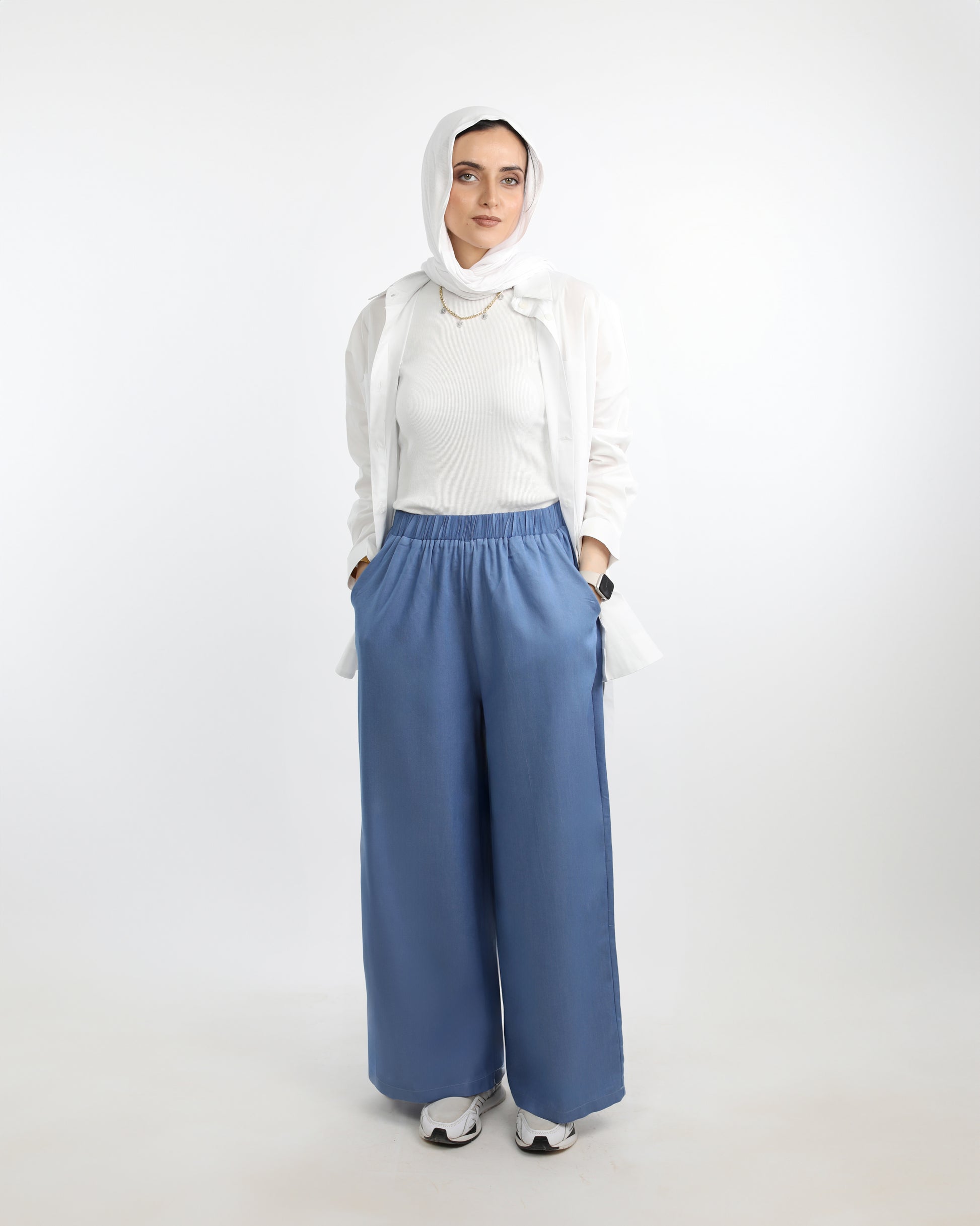 Tie Shop | Flowy Denim Pants