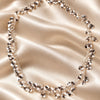 Silver Sequins Necklace - Silver