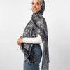 Chi-Chi CHiffon - Grey - Black