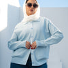 Knit cardigan - Baby blue