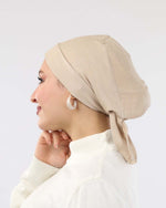Padded Cotton Bonnet, Inner Caps , بونية ربط عريض , سورتيت, بونية تحت الحجاب