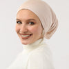 Syrian Bonnet- Open End - Light Beige