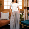 Flaxen Pants - Grey