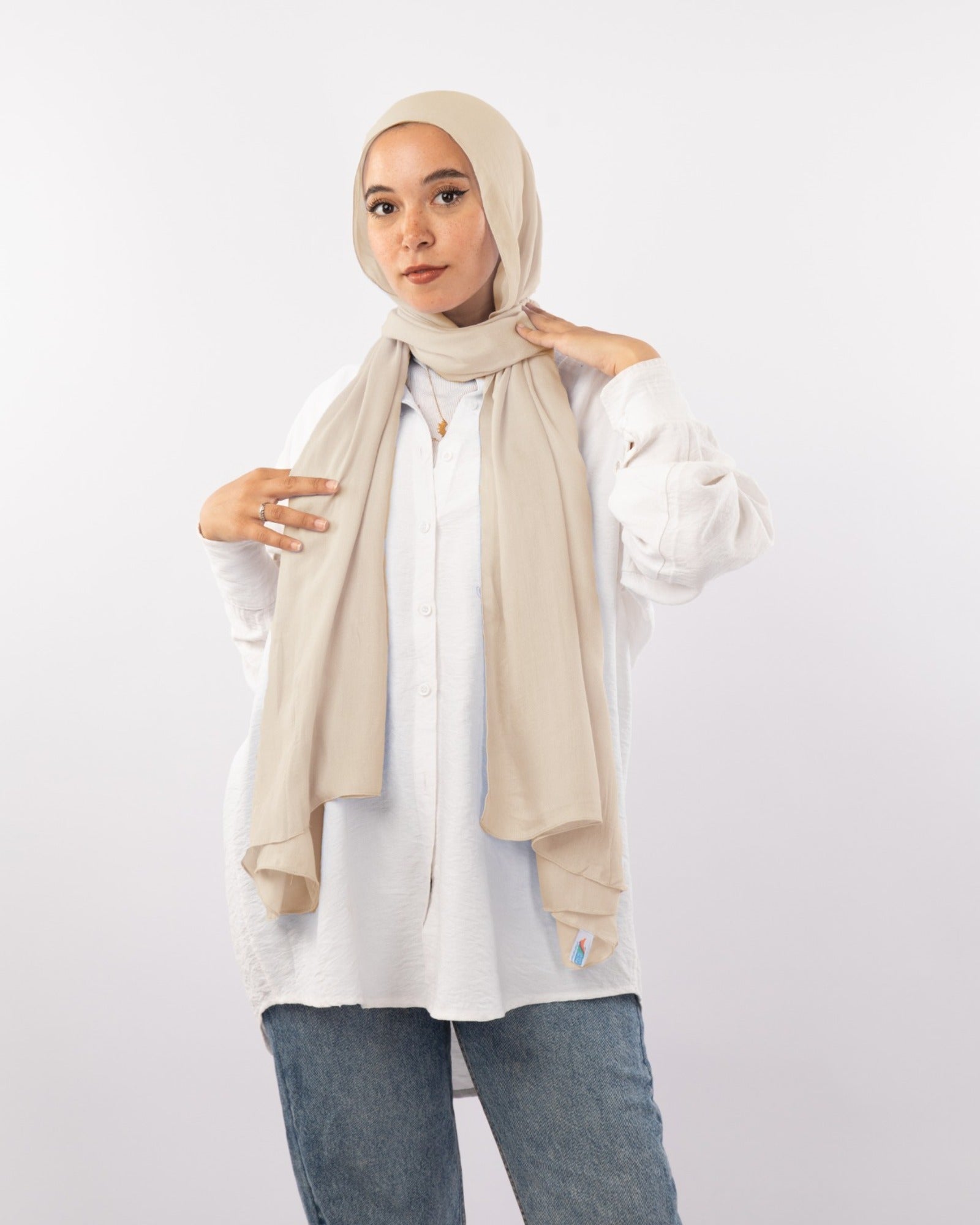 Tie Shop | Modal Scarf طرحة قطن  - ايشارب قطن