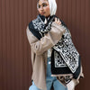Dreamy shawl - Black - White