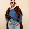 Tiger Shawl - Yellow - Black