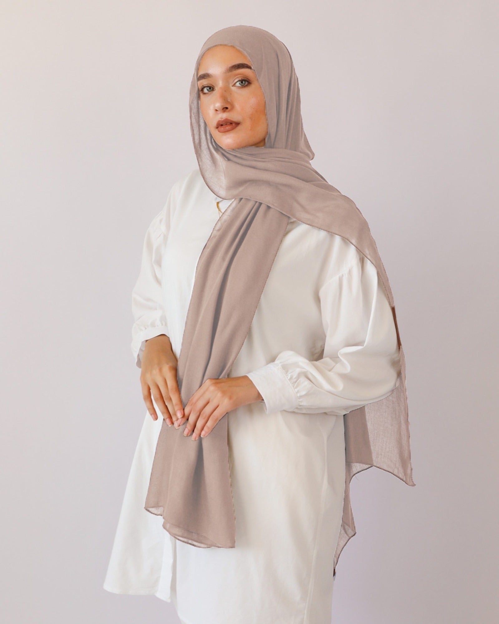 Tie Shop | Modal Scarf طرحة قطن  - ايشارب قطن