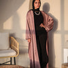 Breezy Satin Kimono - Pink