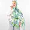 Chi-Chi CHiffon - White - Green