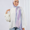 Chi-Chi CHiffon - Purple - Gray - Off White