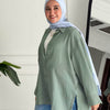 Button Style Shirt - Cordele Light Green