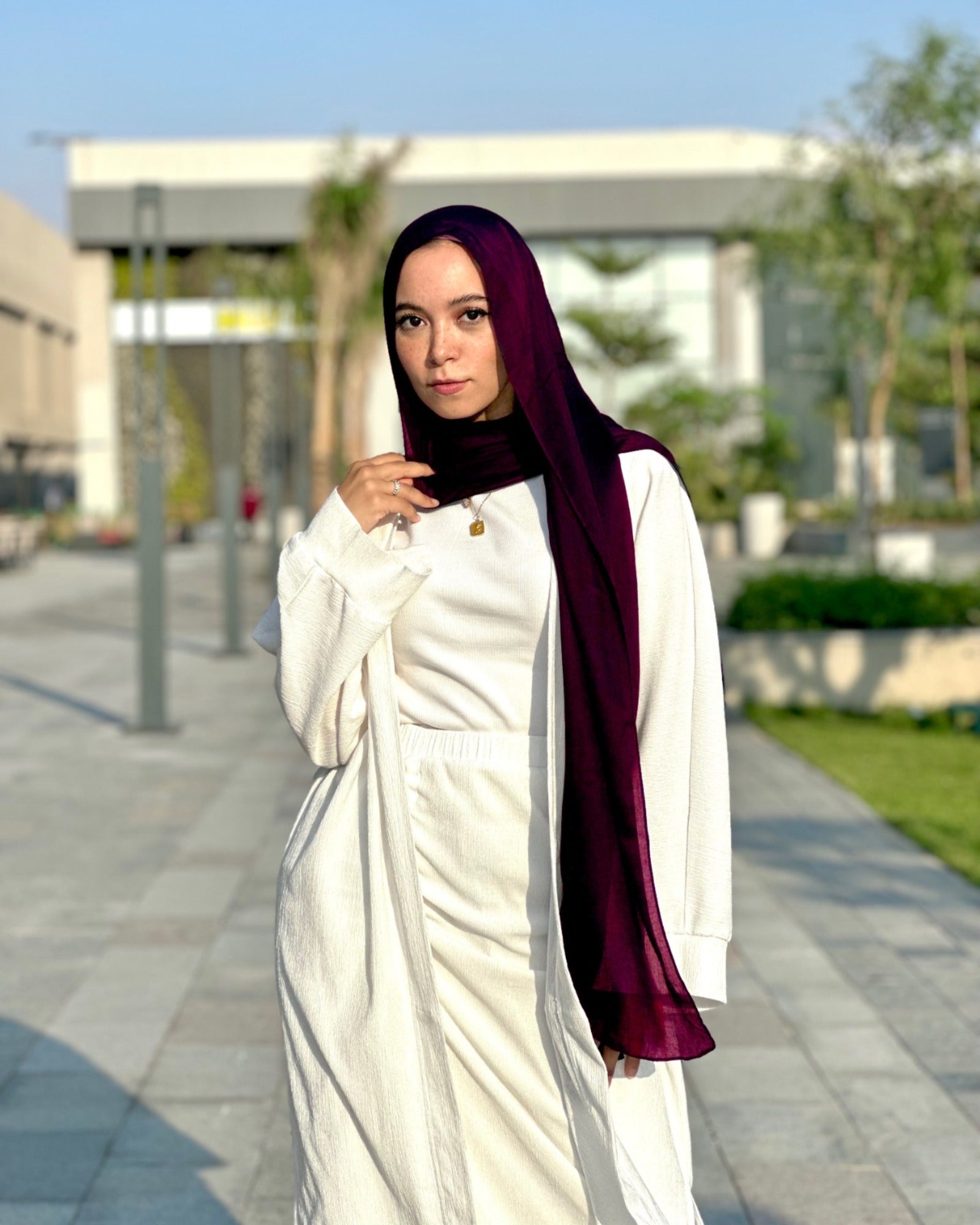 Tie Shop | Modal Scarf طرحة قطن  - ايشارب قطن