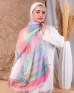 Tie Shop | Digital Crinkled | طرحة شيفون - ايشارب شيفون