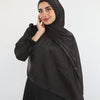 Elegant Shiny Scarf - Black