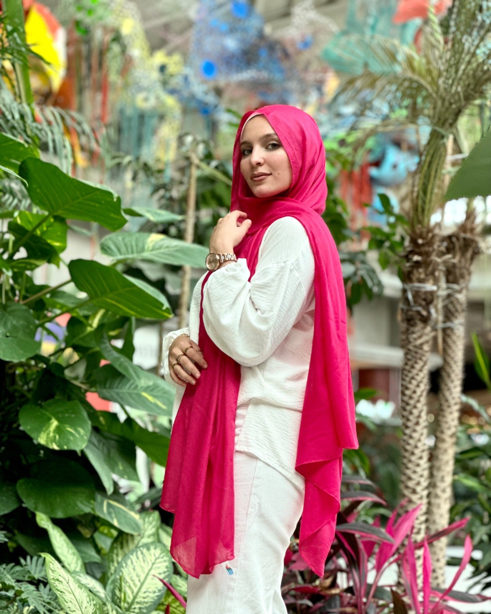 Tie Shop | Modal Scarf طرحة قطن  - ايشارب قطن