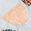 Lace Floral Bikini - Beige