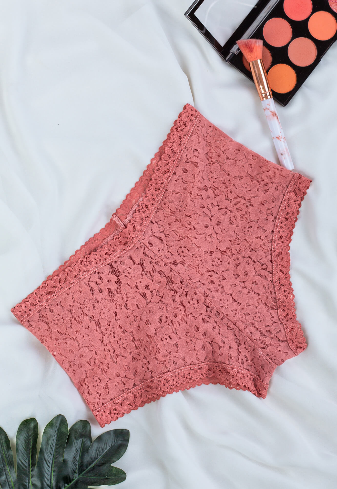 Tie Shop | Lace Floral Cheeky Panties | women underwear Pack of 3.