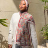 Chi-Chi Chiffon - Red - Orange - Beige