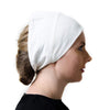Cotton Bonnet Open End - White